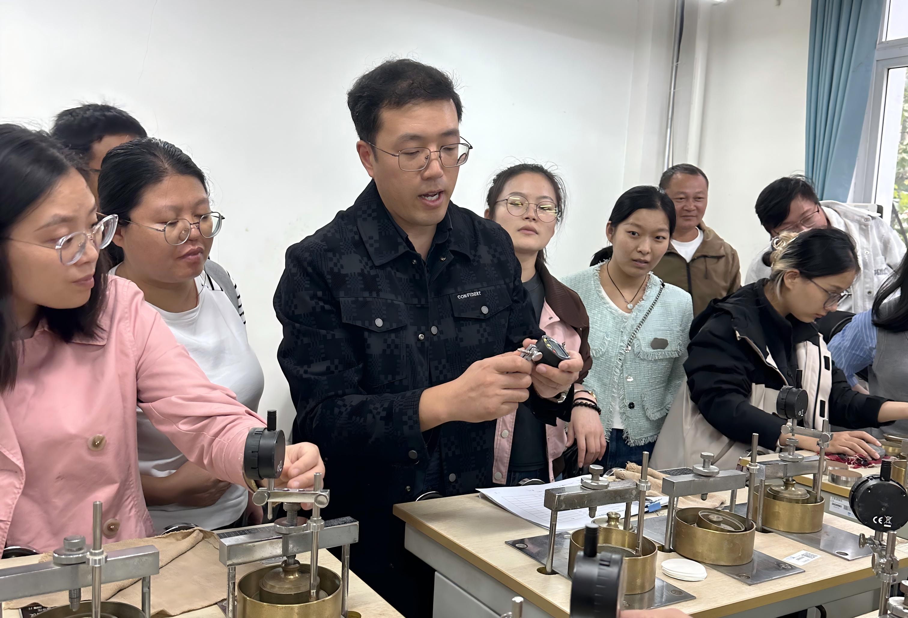 隧道公司南京地勘院测试中心开展土工试验培训