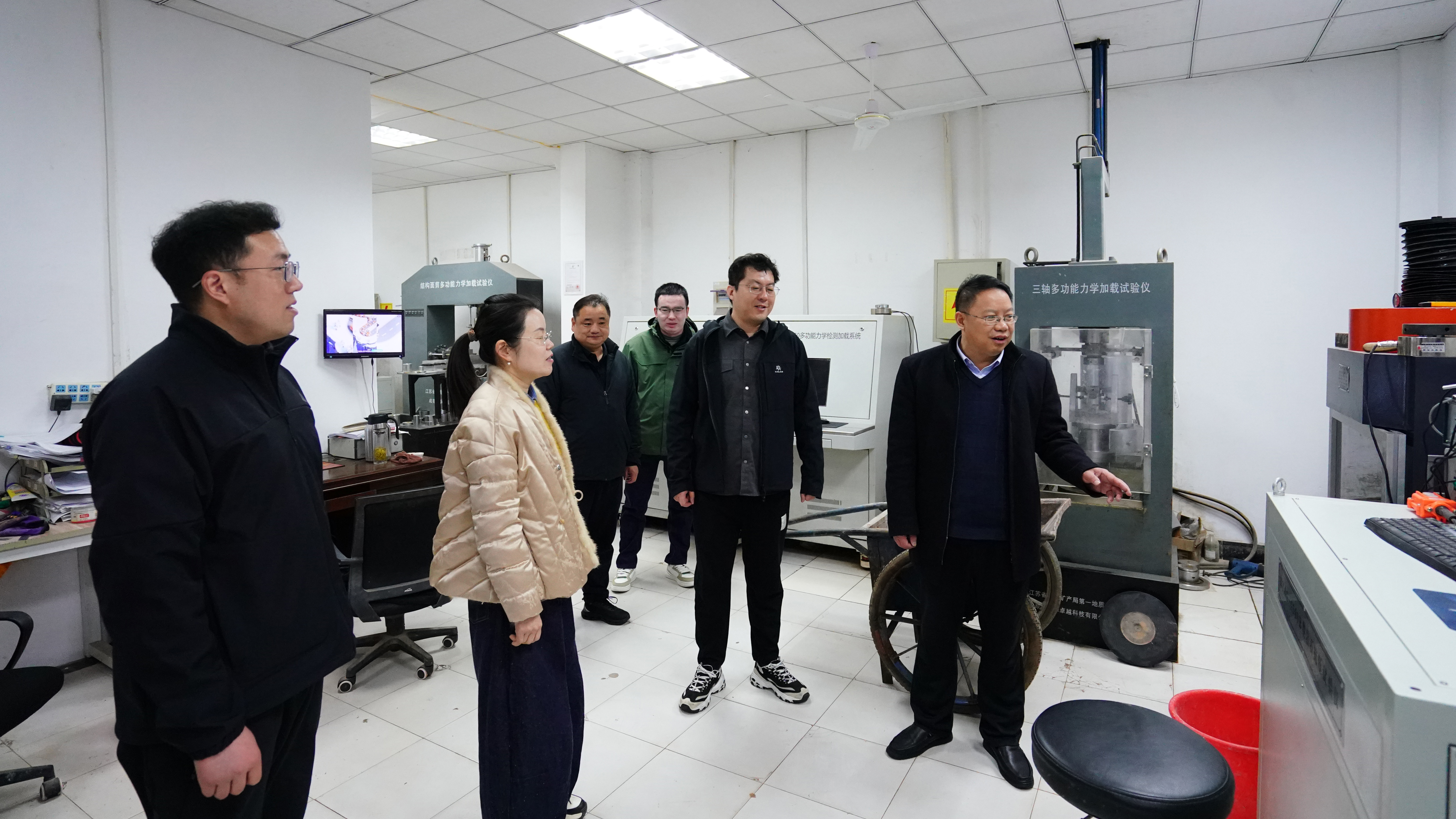 隧道公司领导开展新春开工走访慰问活动